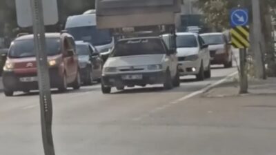 Bursa’da tehlikeli yolculuk