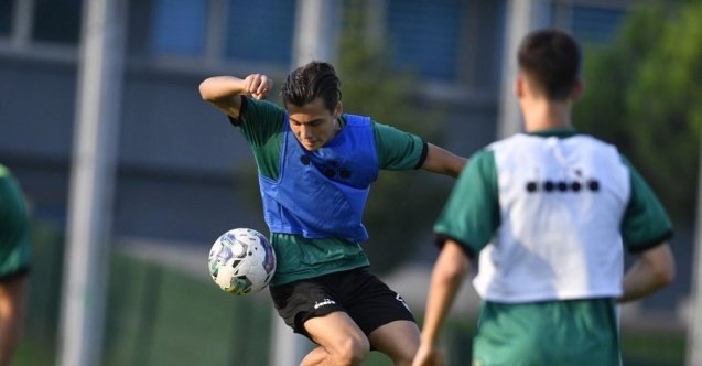 Bursaspor günü çift idmanla tamamladı