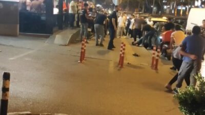 Bursa’da çorbacıda yan bakma kavgası sokağa taştı