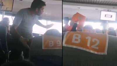 Bursa’dan İstanbul’a gidiyordu! Denizin ortasında panik anları