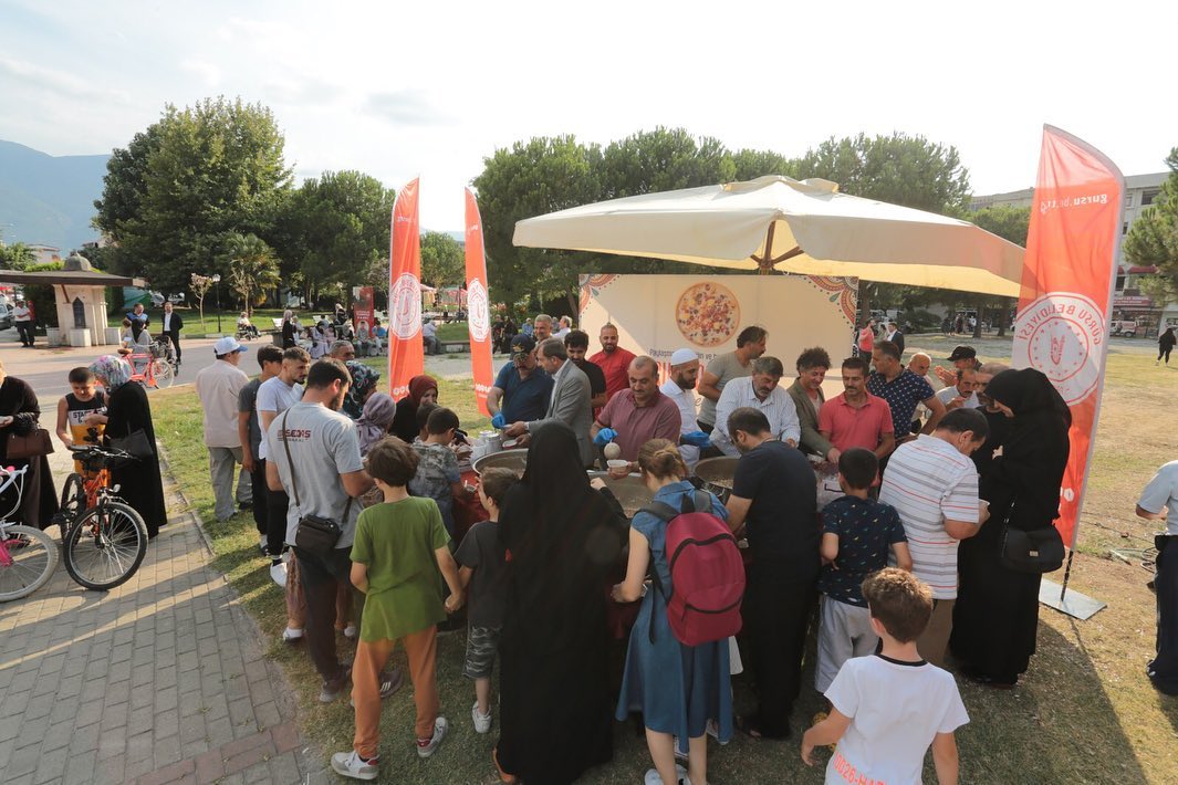 Gürsu’da paylaşımın lezzeti yaşandı