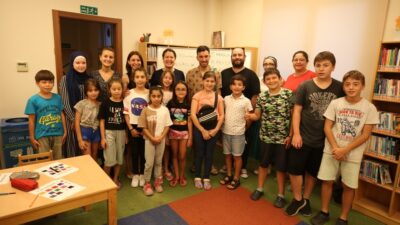 İspanya’dan gelerek Misi Yazıevi’nde roman çalışmalarını sürdüren İspanyol yazar Candido