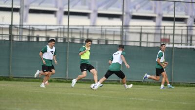Bursaspor taktik çalıştı