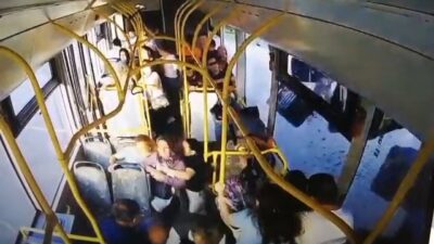 Bursa’da dehşeti yaşadılar! İşte otobüs kazasındaki kabus dolu anlar…