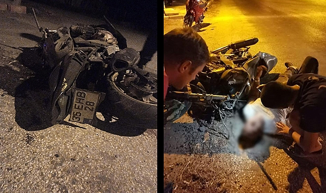 Manisa’da 2 motosiklet çarpıştı; dede öldü, torunu yaralı
