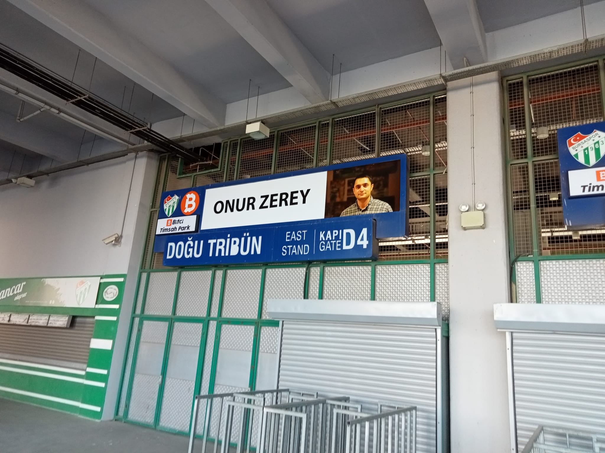 Bursaspor’dan vefa örneği! İsmi artık Timsah Park’ta yaşayacak…