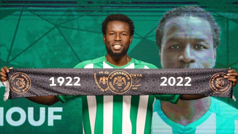 Spor Toto Süper Lig ekiplerinden Arabam.com Konyaspor, Senegalli forvet Mame
