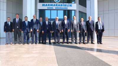 Ticaret Bakan Yardımcısı Uçarmak’tan Marmarabirlik’e ziyaret