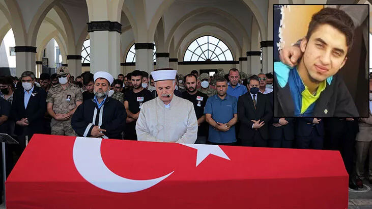 Başına yorgun mermi isabet eden 15 Temmuz gazisi, son yolculuğa uğurlandı