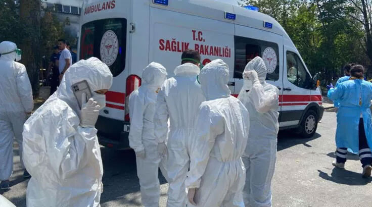 Tekirdağ’da fabrikada kimyasal patlama