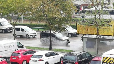 Bursa’da şiddetli yağış!