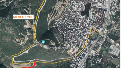 Bursa’da taş ocaklarına belediye eliyle özel yol!