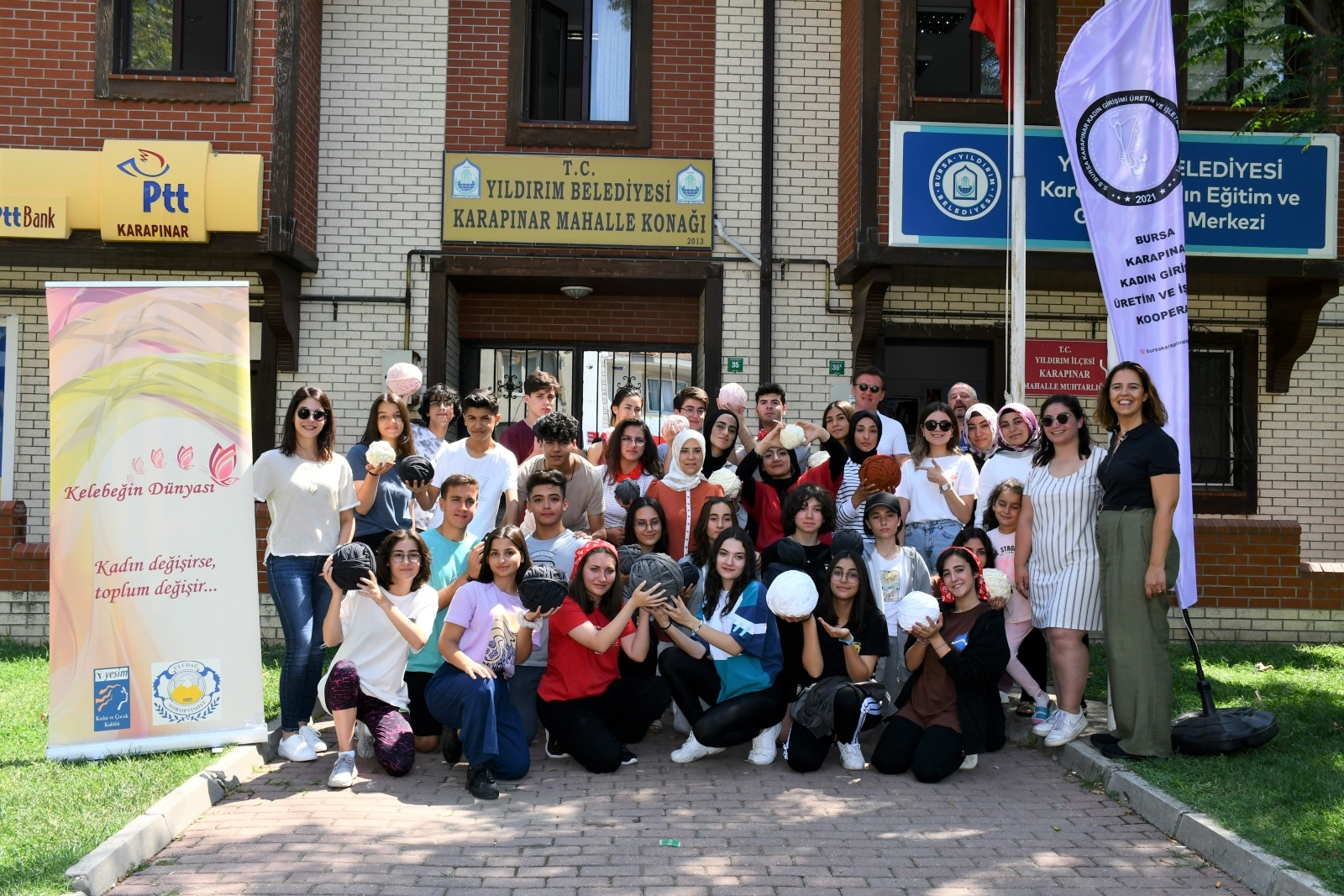 Yeşim'den örnek proje; Kelebeğin Dünyası... 6 yeşim