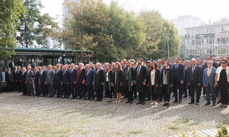 Bursa Cumhuriyet Başsavcılığınca yeni adli yılın başlaması nedeniyle tören düzenlendi.