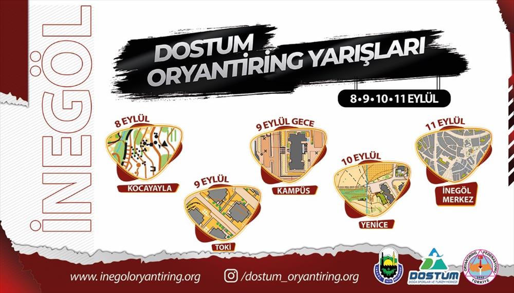Oryantiring Şampiyonası başlıyor