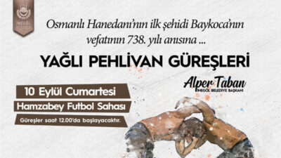 738. Baykoca’yı Anma Yağlı Pehlivan Güreşleri başlıyor