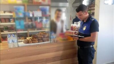 İnegöl’de zabıta öğrenciler için sahaya indi