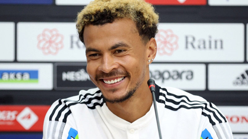 Beşiktaş’ın İngiliz yıldızı Dele Alli, basın toplantısında konuştu. Beşiktaş’a gelerek