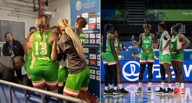 FIBA 2022’de iki takım arkadaşı kavga etti FIBA 2022’de iki takım arkadaşı kavga etti