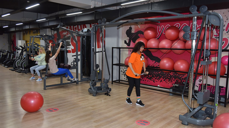Yıldırım’da 30 bin kadına spor hizmeti