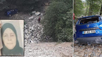 Sürücü manzarayı fotoğraflarken uçuruma yuvarlanan cipteki kadın turist öldü