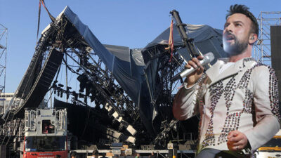 Konser için kurulan platform yıkılmıştı! Tarkan’dan Gündoğdu duyurusu