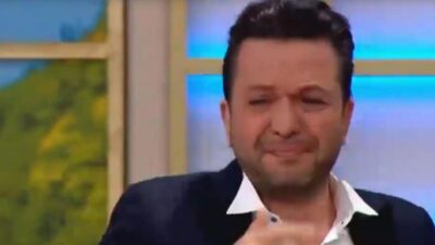 Canlı yayında gözyaşlarına boğuldu!