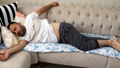 Bina görevlisine dehşeti yaşattı! Arkasından gelip bıçakla saldırdı