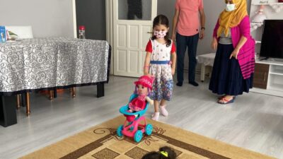 5 yaşındaki Nisanur Bursa’da sağlığına kavuştu
