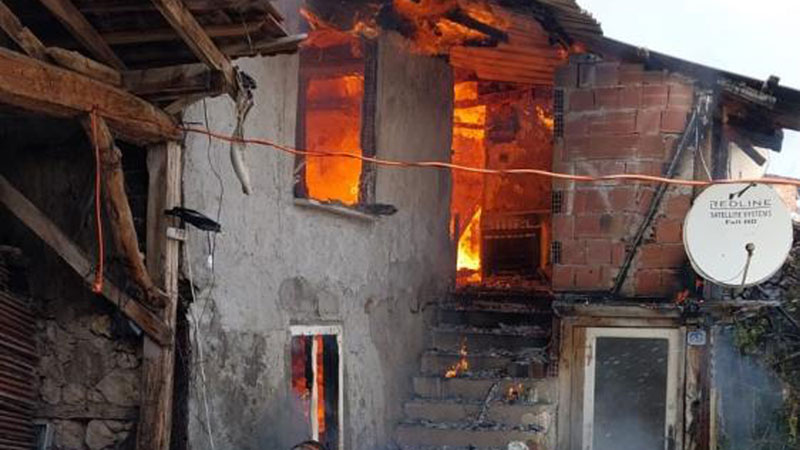 Bursa’da korkutan yangın Bursa’da korkutan yangın