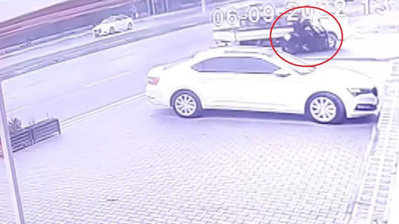 Bursa’da feci kaza kamerada