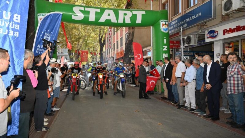 Türkiye’nin en iyi enduro motorcularının katıldığı Türkiye Süper Enduro Şampiyonası'nın
