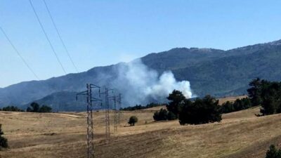 Kütahya’da orman yangını