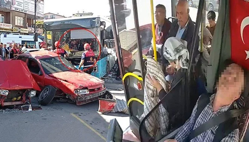 Direksiyonda kalp krizi geçirdi: 7 yaralı