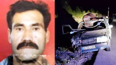 Aracın tavanına düşen eşek, babanın ölümüne neden oldu