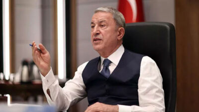 Asos’ta operasyon! Bakan Akar: Türkiye sınırına 140 km mesafedeki 16 mağara vuruldu