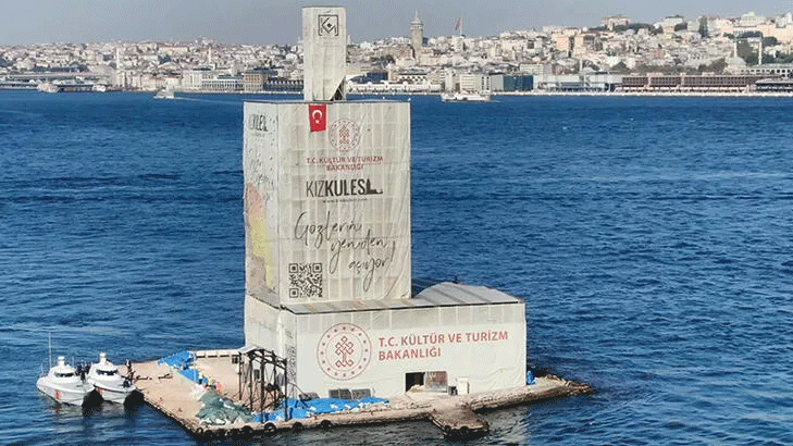 Bakan Ersoy’dan Kız Kulesi’nde inceleme