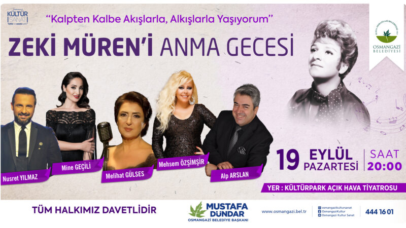 Türk Sanat Müziği’nin unutulmaz sesi olan Zeki Müren, vefatının 26.