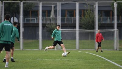 Bursaspor’da Amed maçı hazırlıkları başladı