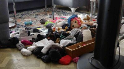 Bursa’da şoke eden olay! Kapı girişlerine bıçak bırakarak kaçtılar