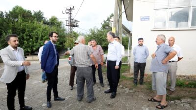 Bursa’da kırsal mahalleler konfora kavuşuyor