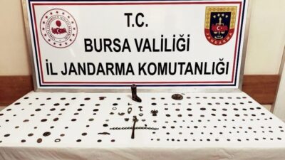 Bursa’da tarihi eser operasyonu: 5 gözaltı