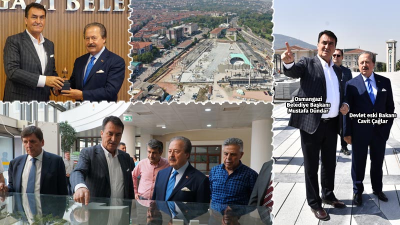 Devlet eski Bakanı Cavit Çağlar’dan Osmangazi Meydanı’na tam not