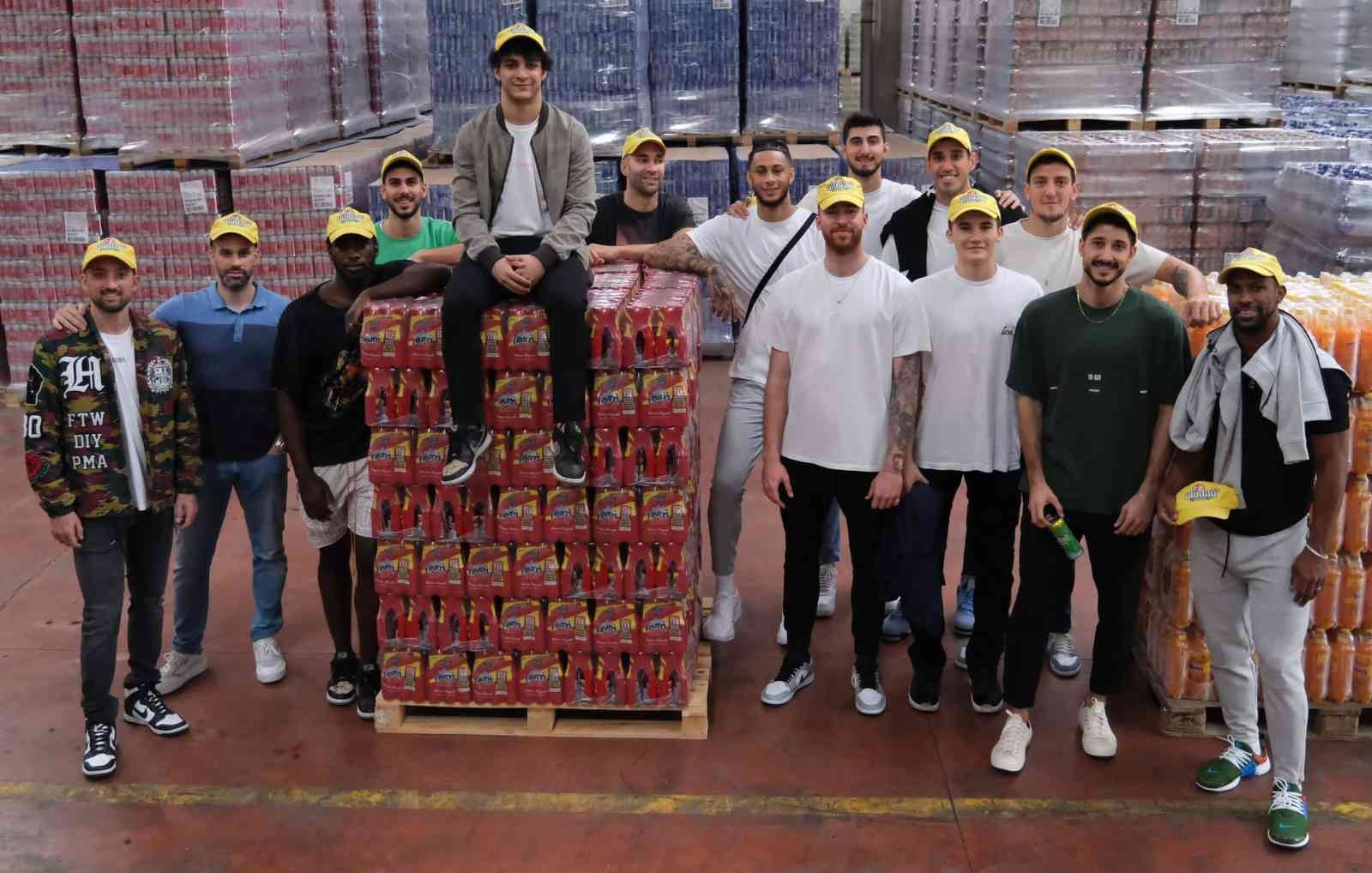 Frutti Extra Bursaspor A Takımı ve Genç Takımı’ndan Uludağ İçecek’e ziyaret