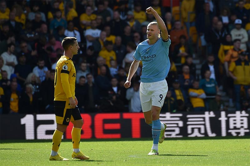 Haaland, Premier Lig tarihine geçti Haaland, Premier Lig tarihine geçti