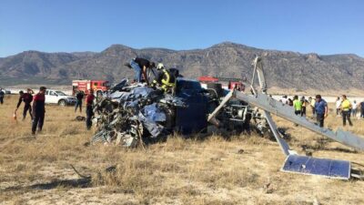 Denizli’de yangın söndürme helikopteri düştü: Ölü ve yaralılar var…