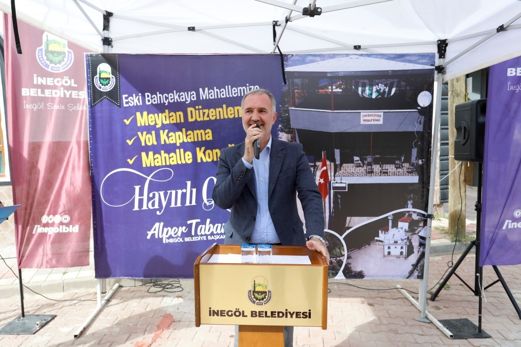 İnegöl’e yeni meydan ve mahalle konağı
