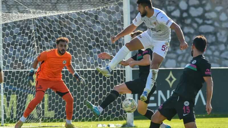 Bordo beyazlılar 3 maçlık mağlubiyet serisine Isparta 32 karşısında son