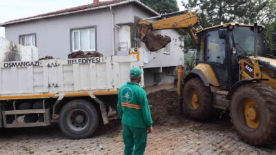 Osmangazi’de felaketin yaraları sarılıyor