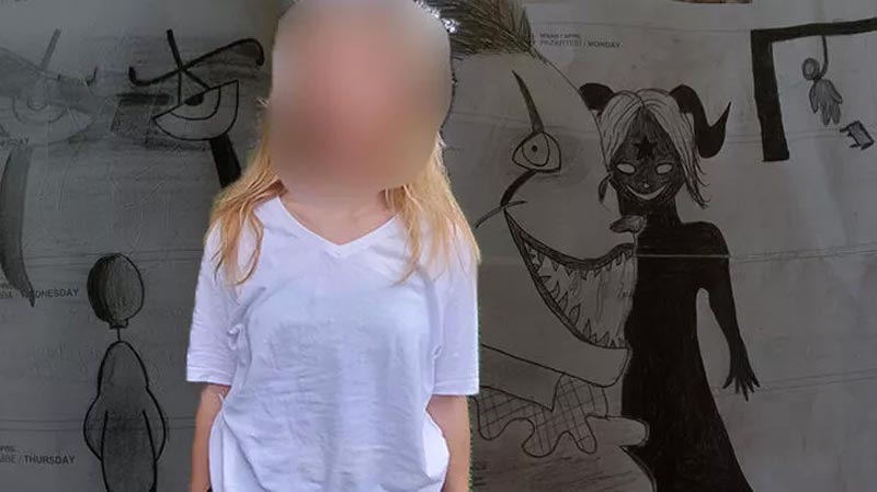 Mide bulandıran olay! Liseli kız yaşadıklarını tek tek çizdi